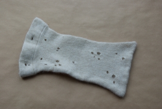 Plstěný sáček ze starého svetru